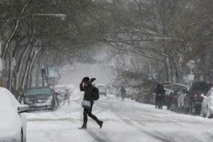 Nevadas en noreste de Estados Unidos afecta lucha contra la pandemia