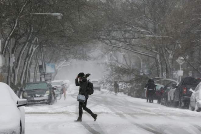 Intensa nevada en Nueva Inglaterra impactaría a NY y NJ este lunes