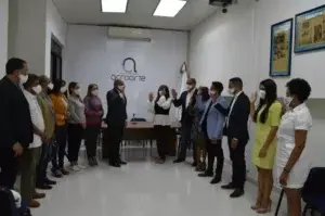 Acroarte juramenta nuevos miembros de Santo Domingo y todas sus filiales