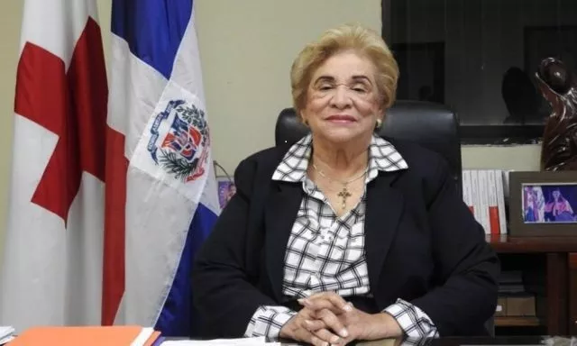 Falleció por Covid-19 doña Ligia Leroux, presidenta de Cruz Roja Dominicana