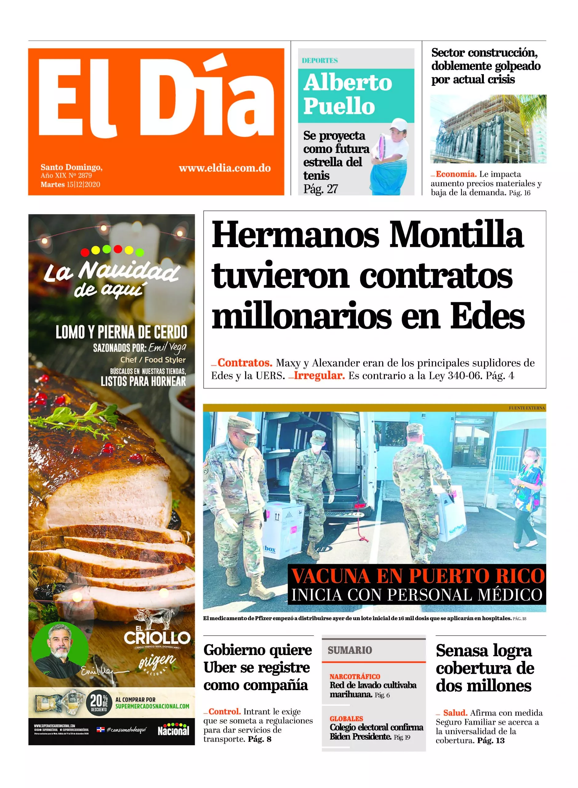 Portada impresa