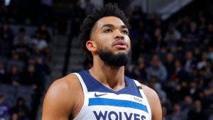 Karl Towns se perderá varios juegos por lesión en la muñeca izquierda