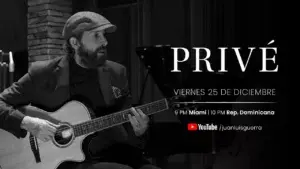 EN VIVO: Juan Luis Guerra estrena Privé, su nuevo EP