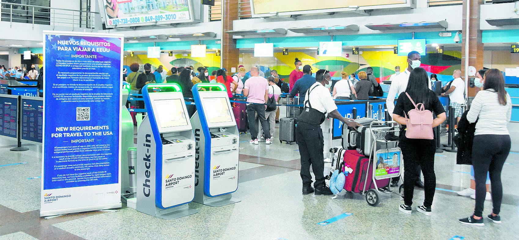 Más de 816 mil pasajeros se movilizaron por los aeropuertos del país en mayo