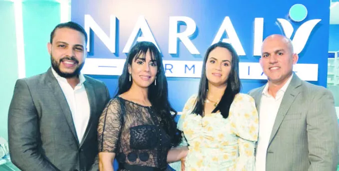 Amaurys Ceballos, Miguelina Polanco, Kismenia González y Miguel Angel Polanco.