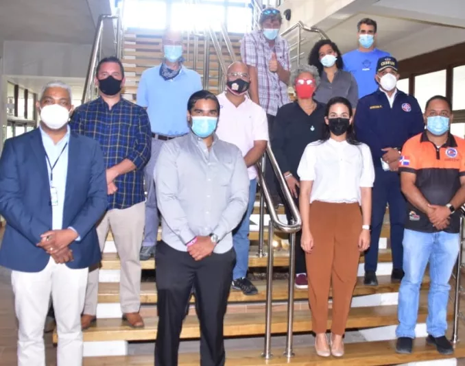 El equipo organizador del evento.