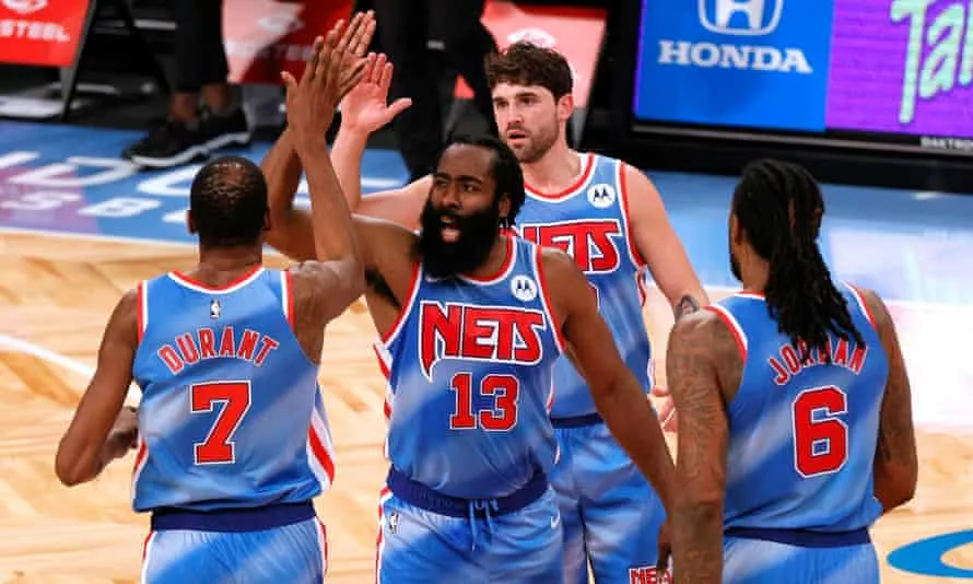 Durant y Harden vuelven a ser los héroes salvadores de los Nets