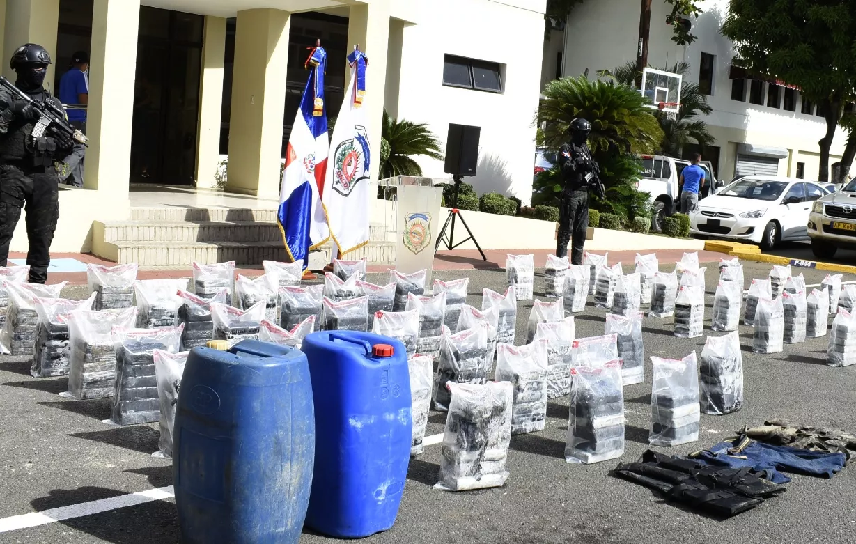 Autoridades se han incautado 1, 396 kilos de cocaína este mes