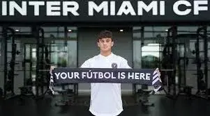 Juvenil de RD firma con Inter Miami CF