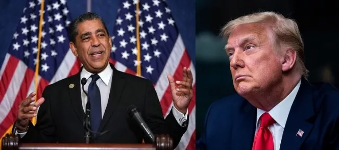 Espaillat llama enjuiciar a Trump por actos vandálicos contra el Capitolio