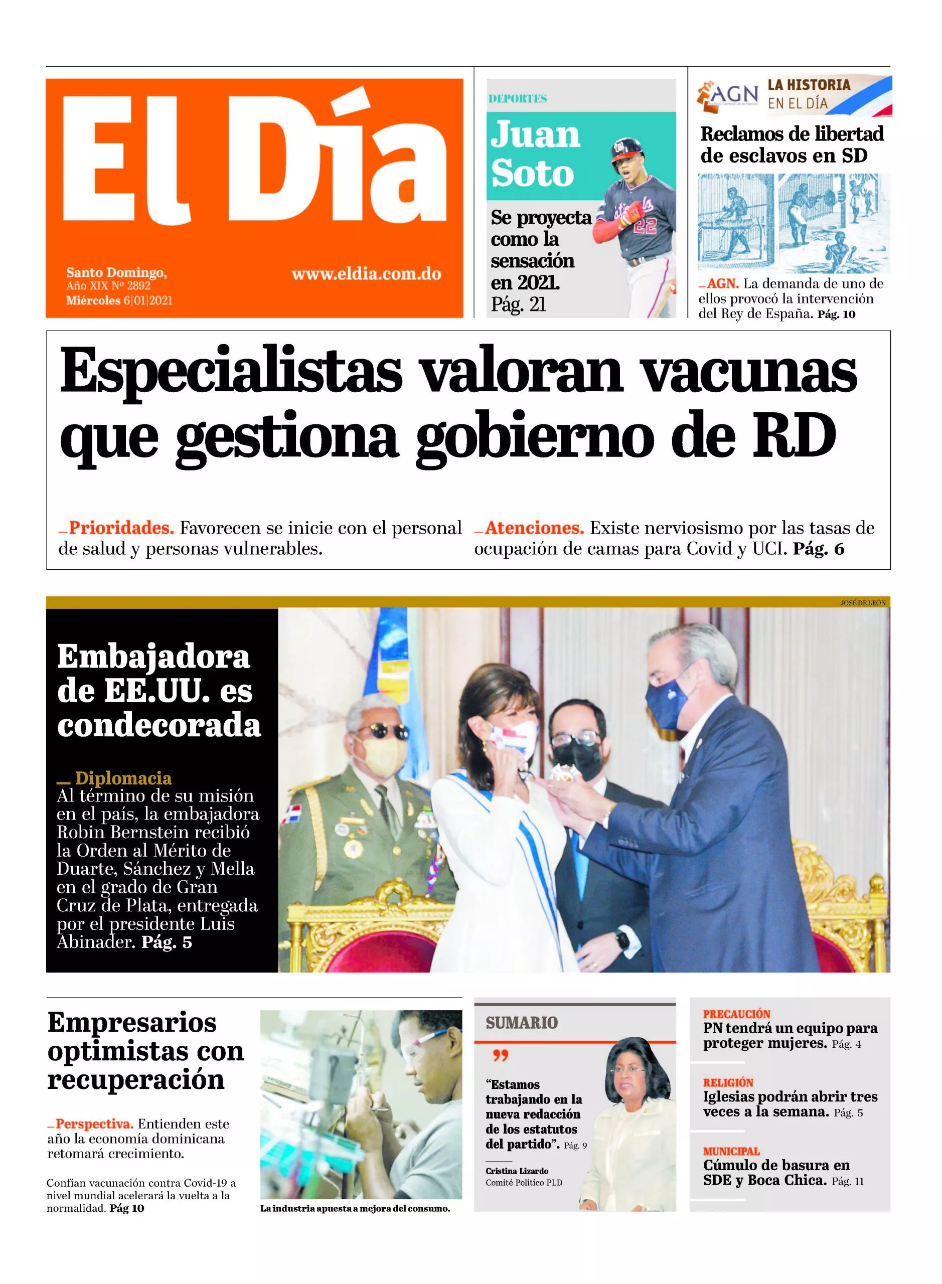 Portada impresa