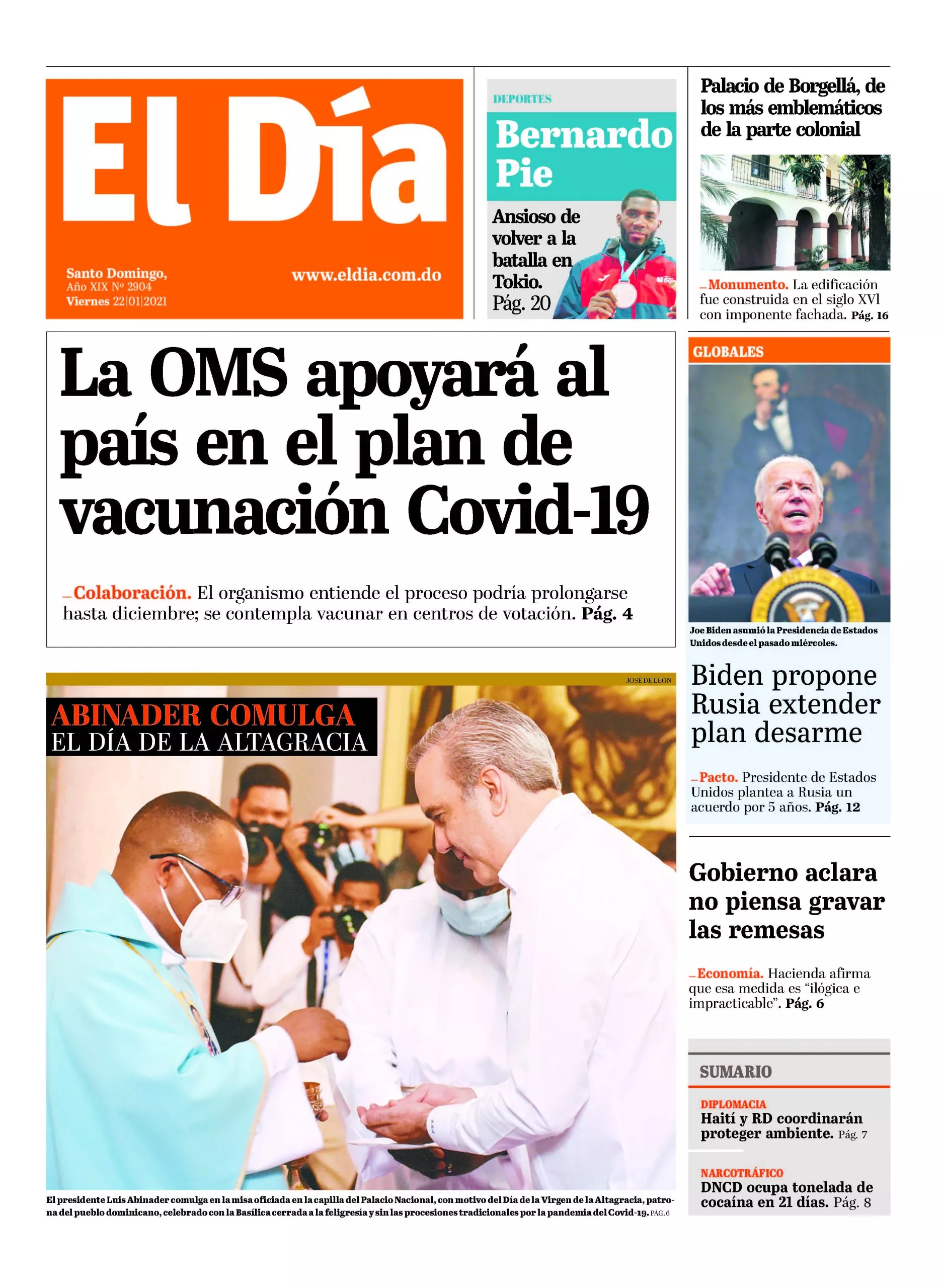 Portada impresa