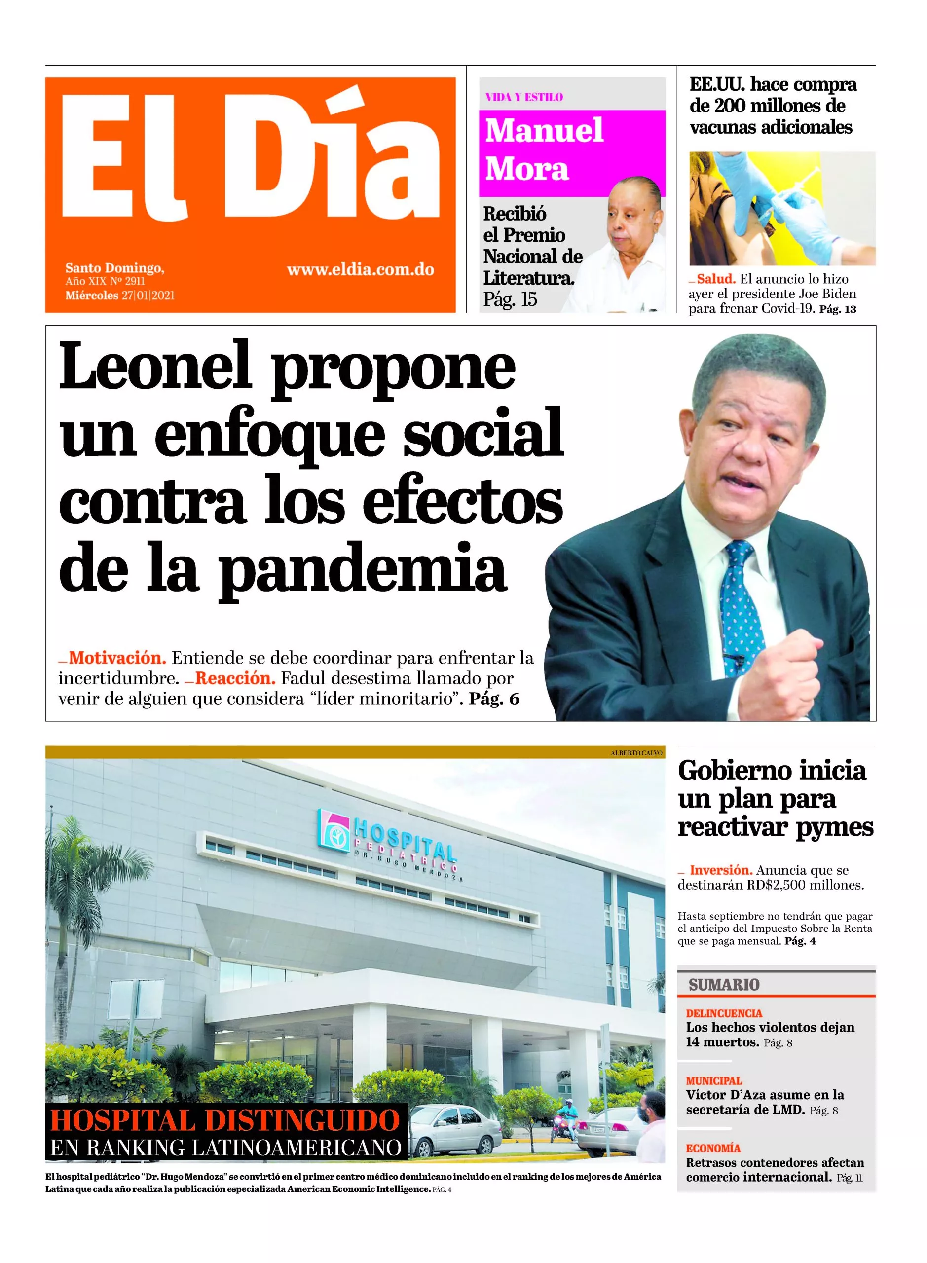Portada impresa