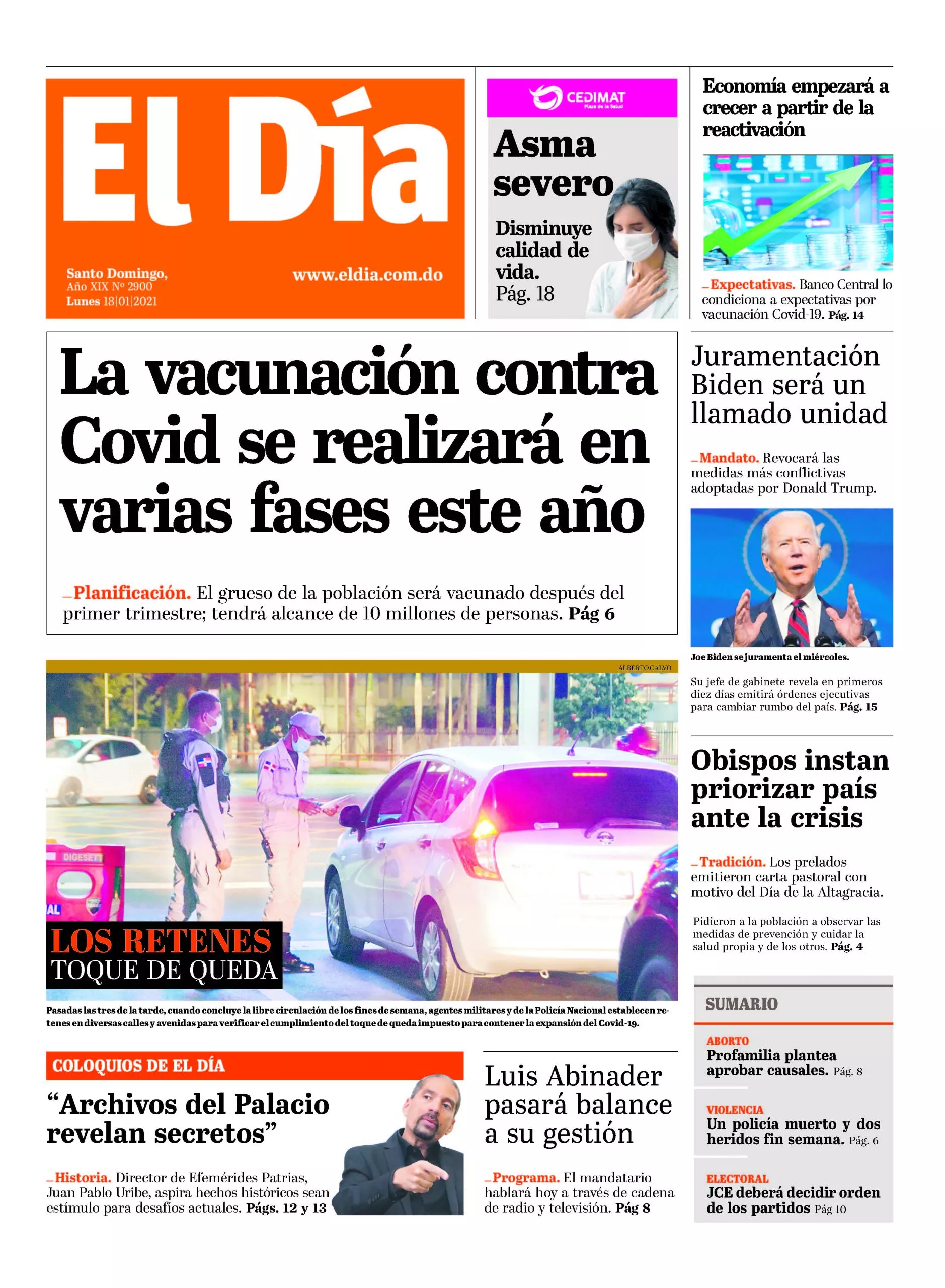 Portada impresa