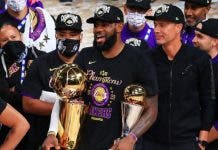 Los Lakers visitaran la Casa Blanca cuando Joe Biden asuma la Presidencia