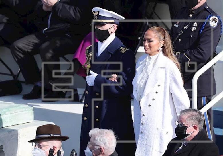Jennifer Lopez y Lady Gaga deslumbran en la investidura de Biden