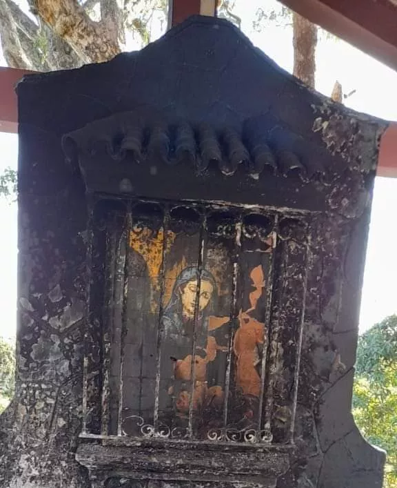 Se incendia imagen de la Virgen de la Altagracia en Dajabón