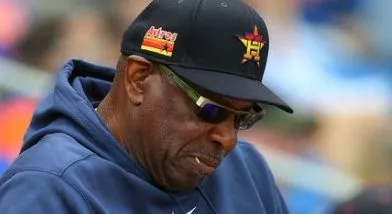 Dusty Baker, de Houston.  AP