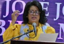 Cristina Lizardo dice gobierno ha matado la esperanza de las dominicanas