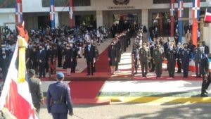 Presidente Abinader llega al Congreso Nacional para su primera rendición de cuentas