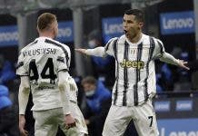 Cristiano anota 2; Juventus toma ventaja sobre Inter en Copa