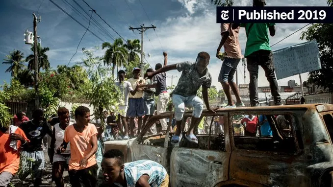 Miles de haitianos toman las calles para exigir la renuncia de Moise