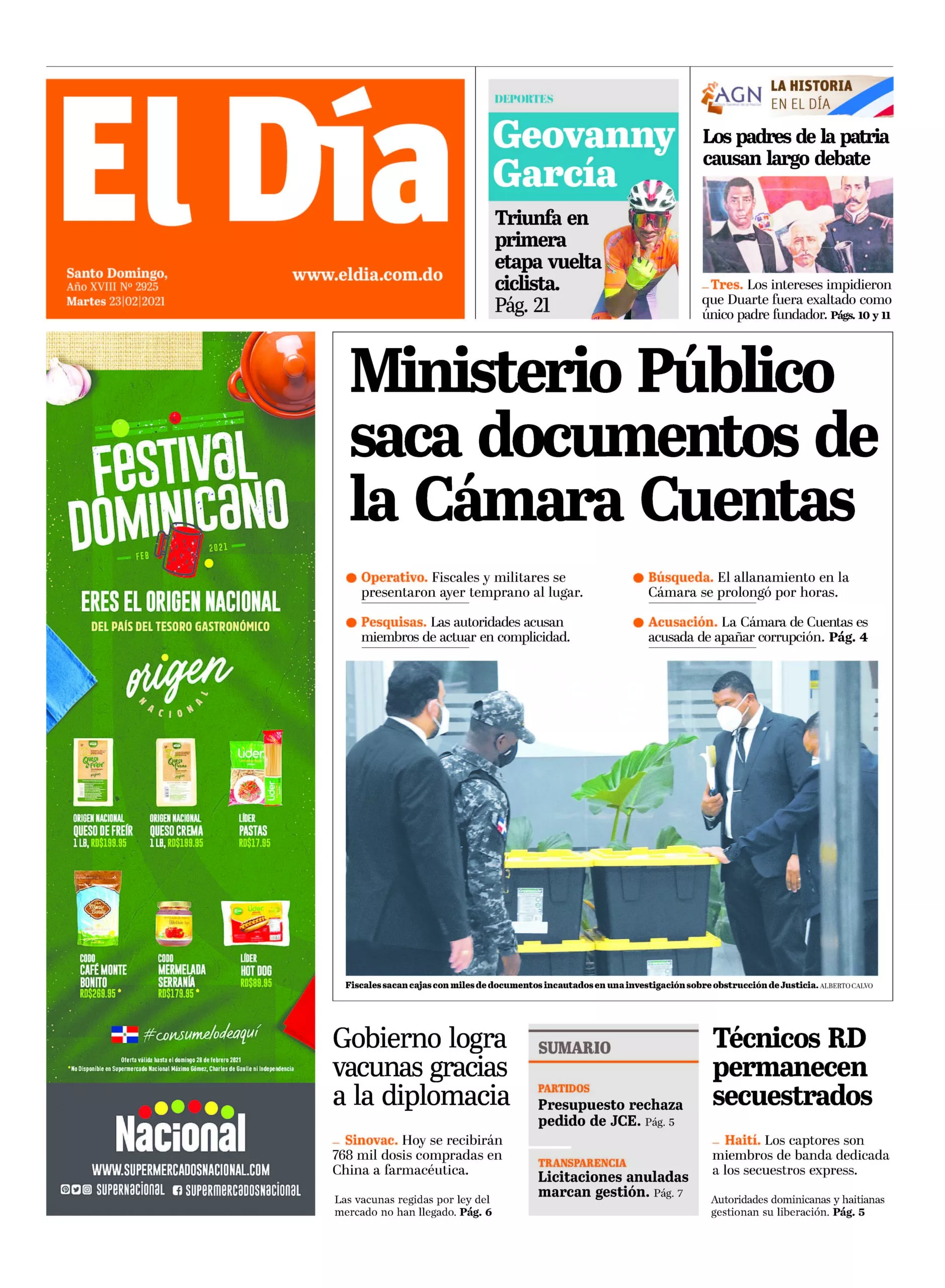 Portada impresa
