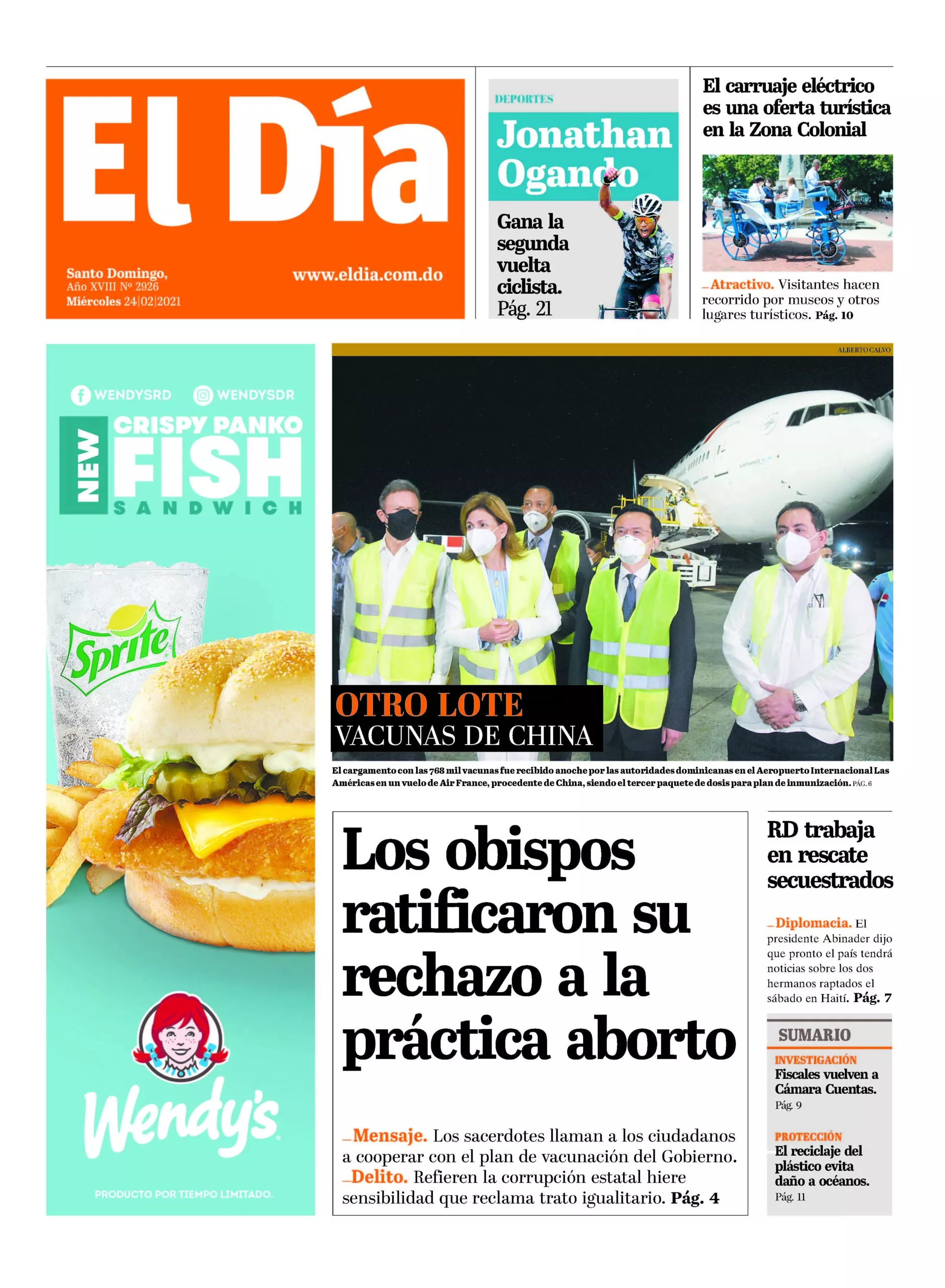 Portada impresa