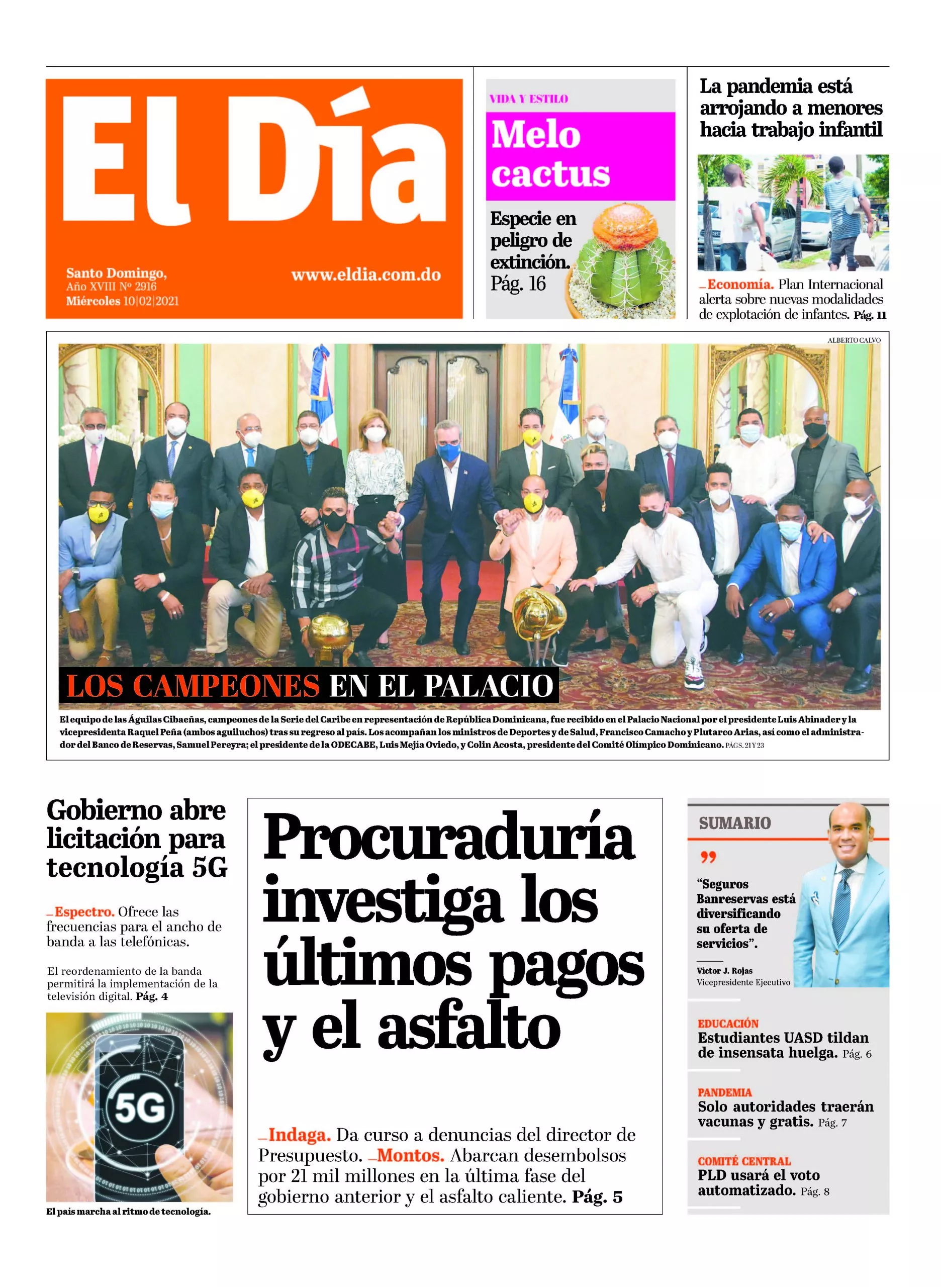 Portada impresa