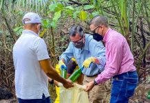 Realizan operativo de limpieza en la Isla Saona