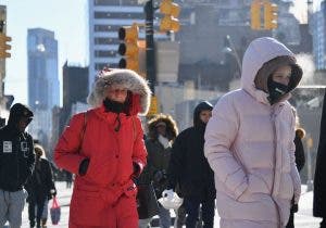 Miles de dominicanos en USA sufrirán frío polar en los próximos días