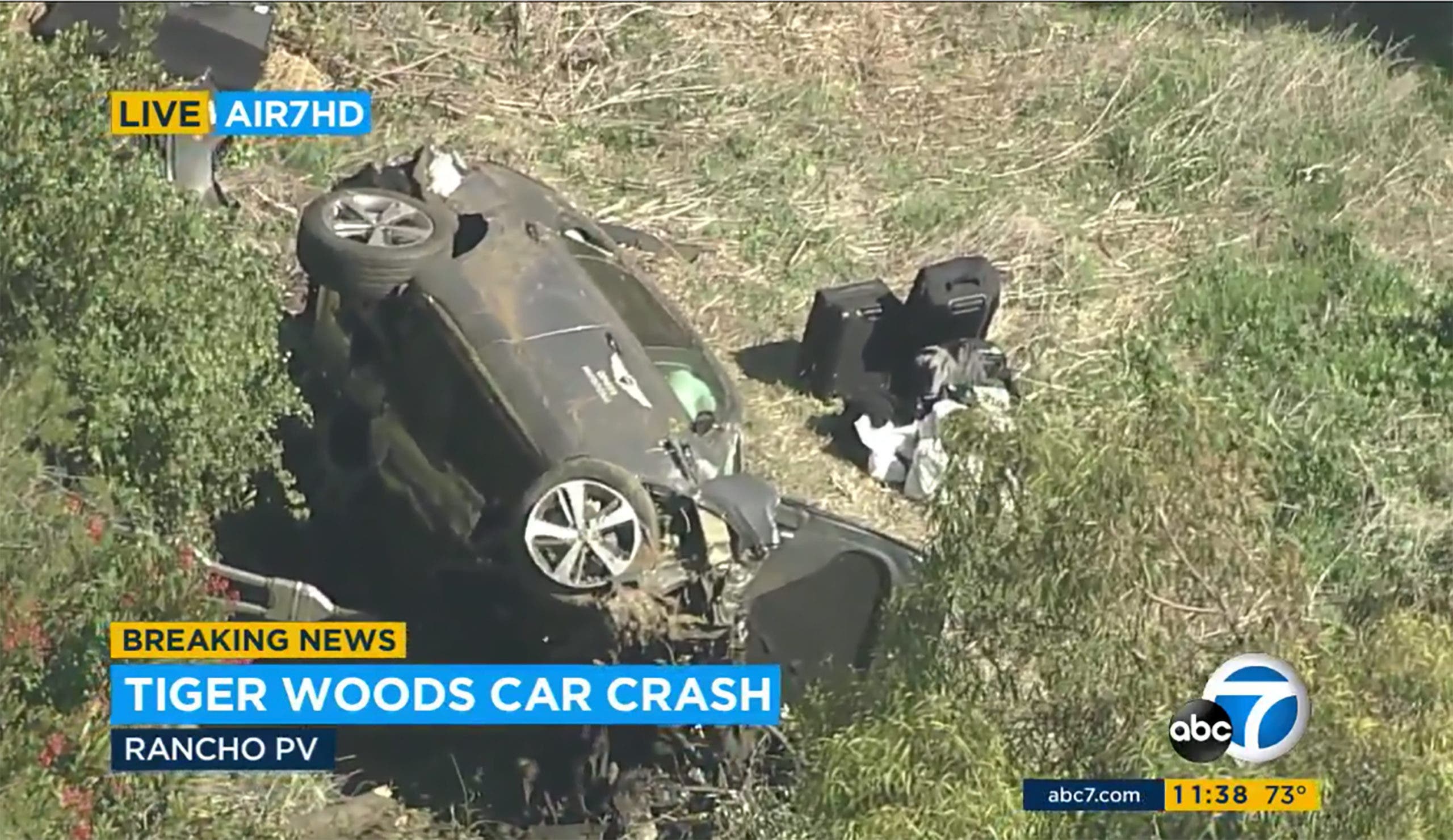 Un testigo asegura que Tiger Woods estaba inconsciente tras el accidente