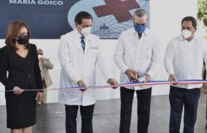 Luis Abinader inaugura áreas hospital “Billeteros”