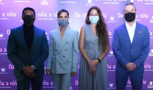 Raymond Pozo, Judith Rodríguez, Alba Rodríguez  y Yaqui Núñez.