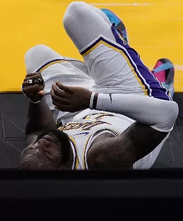 Lesión James es un fuerte golpe para los  Ángeles Lakers