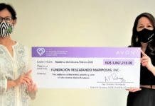 Compañía Avon entrega donativos a fundaciones contra violencia género