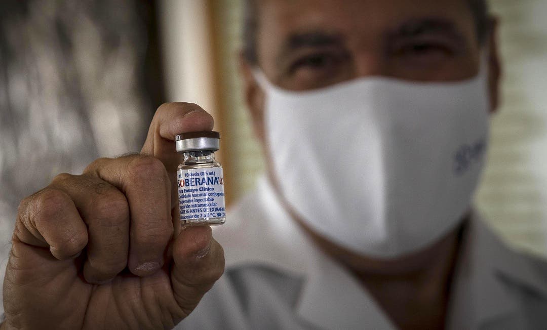Cuba espera que la OMS apruebe “este año” una de sus vacunas contra la covid