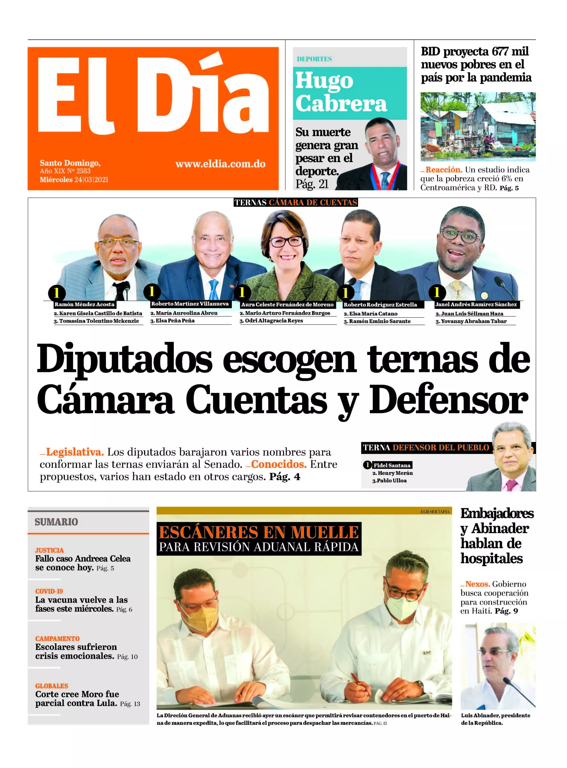 Portada impresa