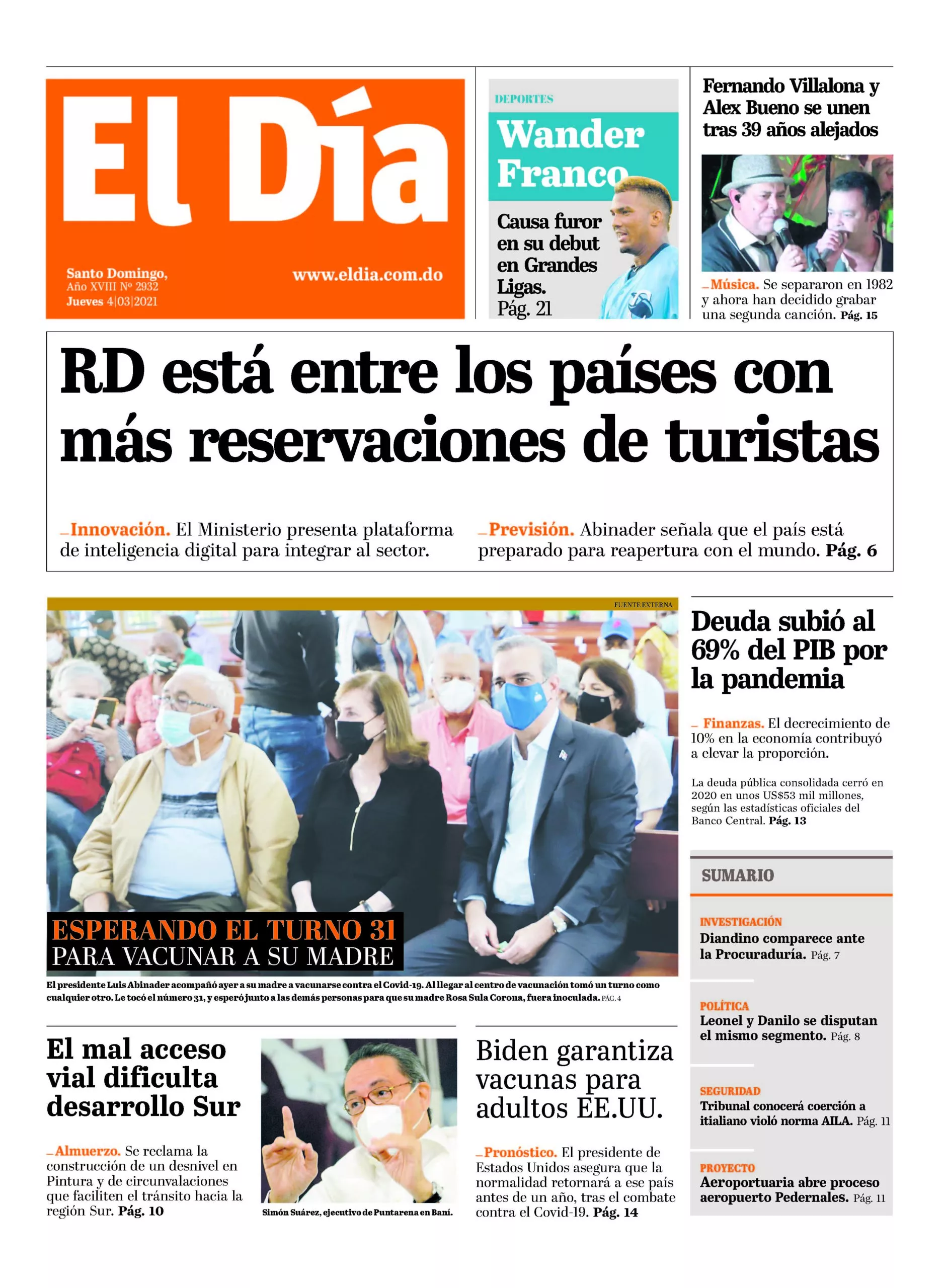 Portada impresa
