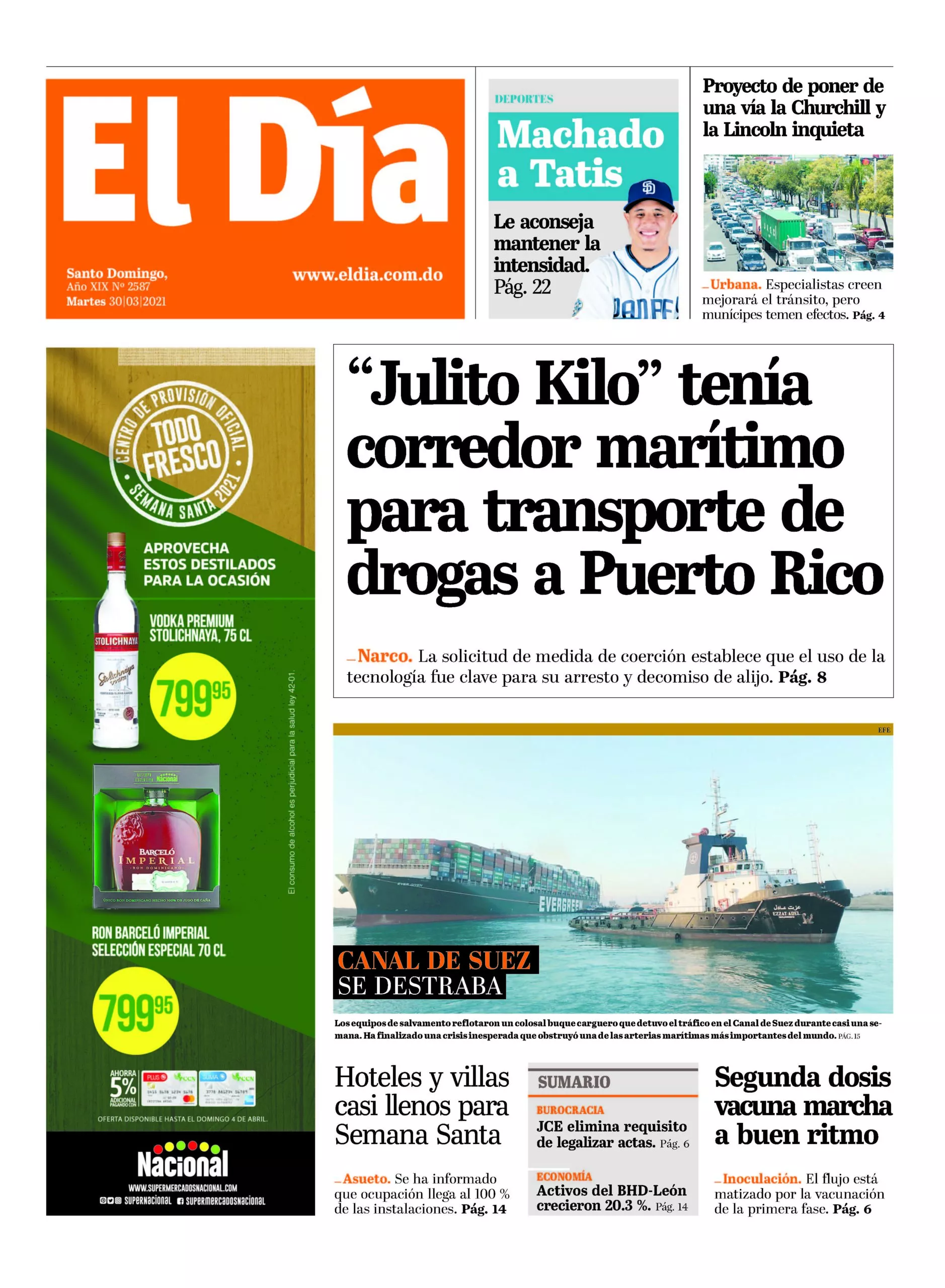 Portada impresa