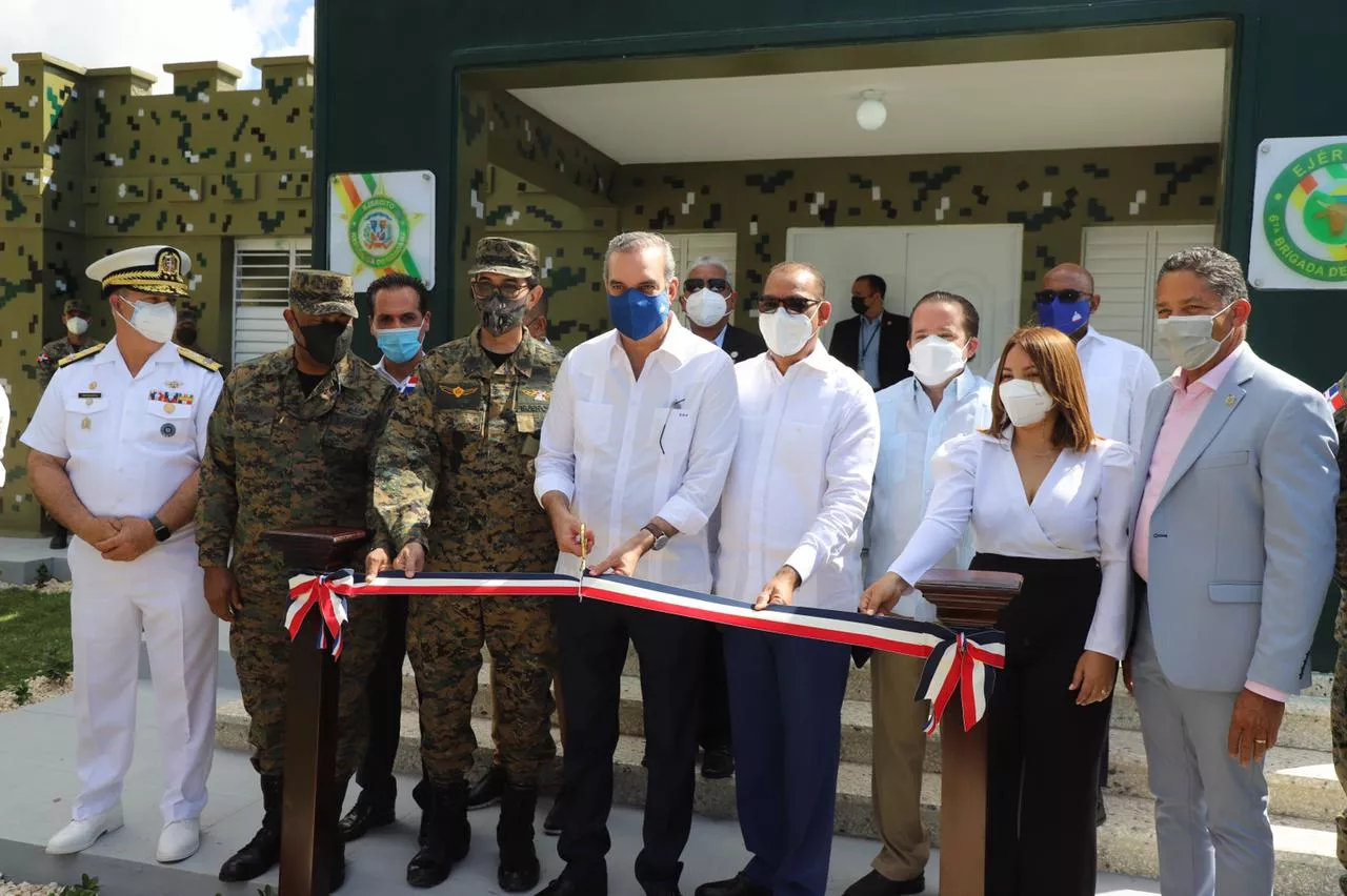 Presidente Abinader inaugura fortaleza del Ejército en La Romana