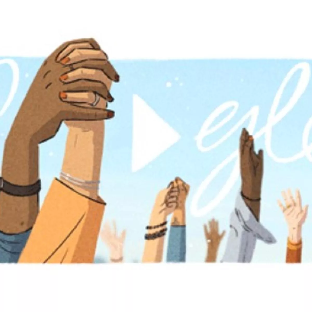 Google dedica su doodle al Día de la Mujer