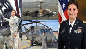 La dominicana Marisol Chalas, primera latina en pilotar un helicóptero de combate en EE.UU