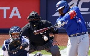 Vladimir Guerrero  Jr. rey de los batazos más potente de lo que va de temporada