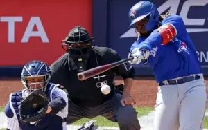 Vladimir Guerrero  Jr. rey de los batazos más potente de lo que va de temporada