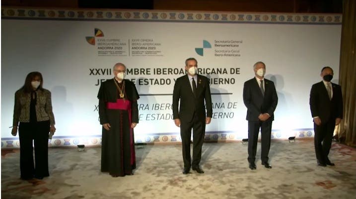 Abinader participa en la ceremonia  inaugural de la Cumbre Iberoamericana