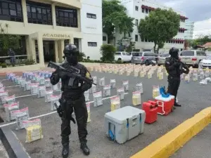 Ocupan 897 paquetes de cocaína próximo a las costas de Baní