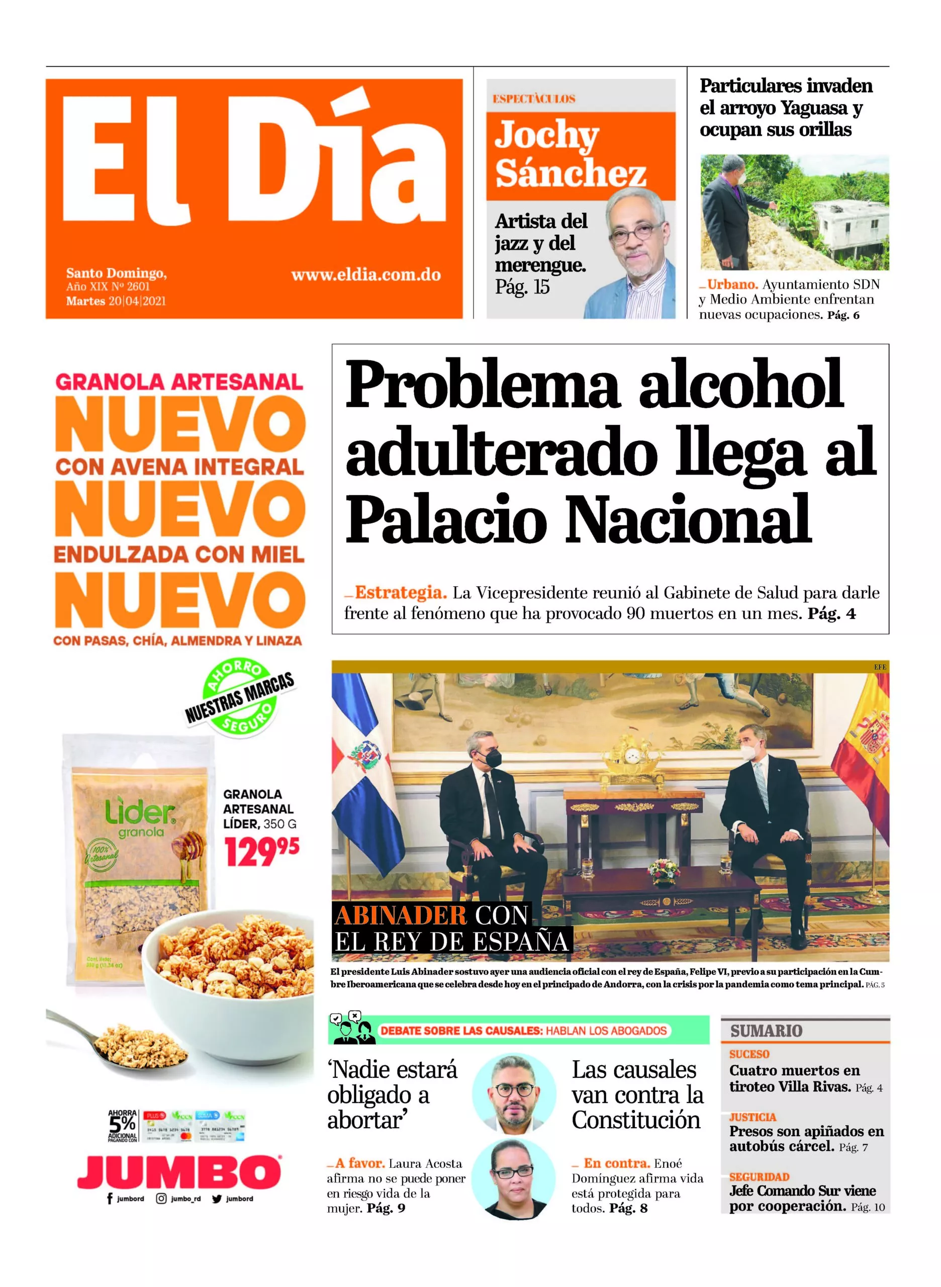 Portada impresa