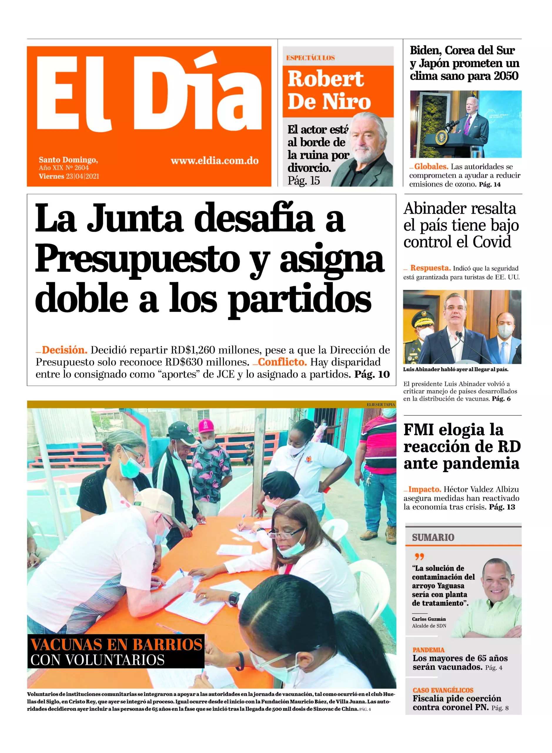 Portada impresa