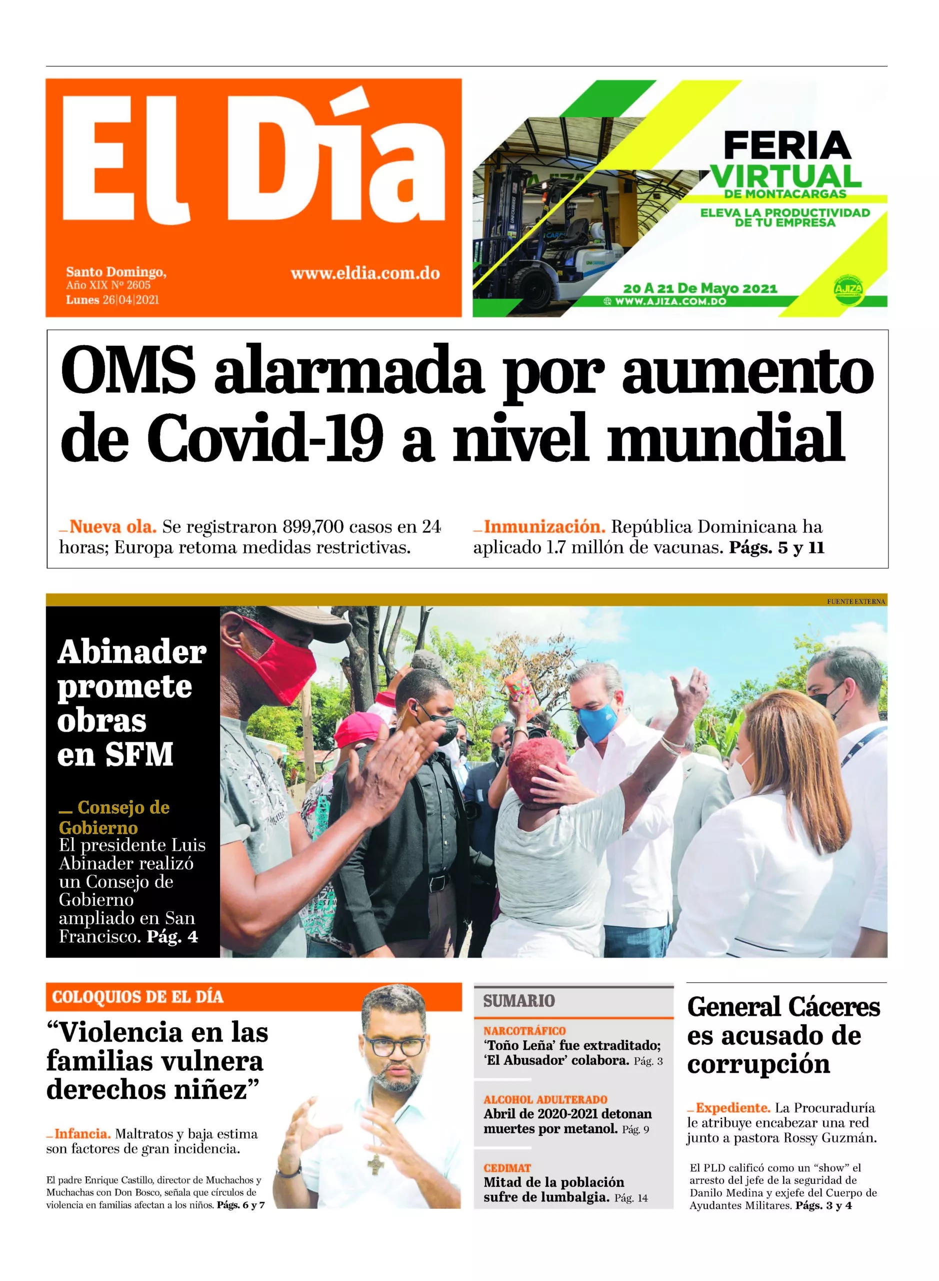 Portada impresa